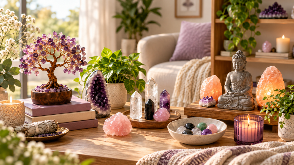 Crystals for Home: How to Create a Peaceful and Positive Space