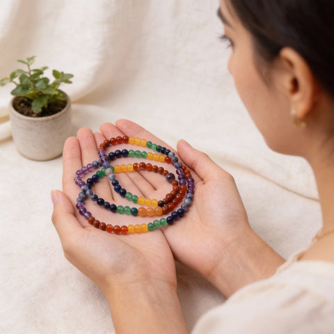 All Chakra Crystal Mala