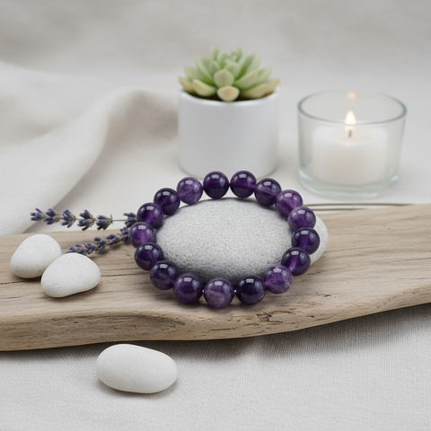 Focus & Intuition Bracelet - Amethyst