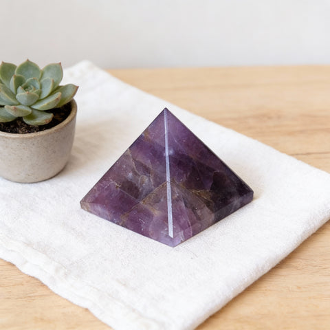 Crystal Pyramid for Education, Intuition & Spiritual Wisdom