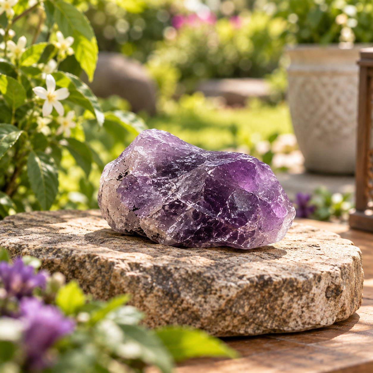 Amethyst Rough Stone – Peace & Intuition