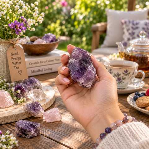 Amethyst Rough Stone – Peace & Intuition