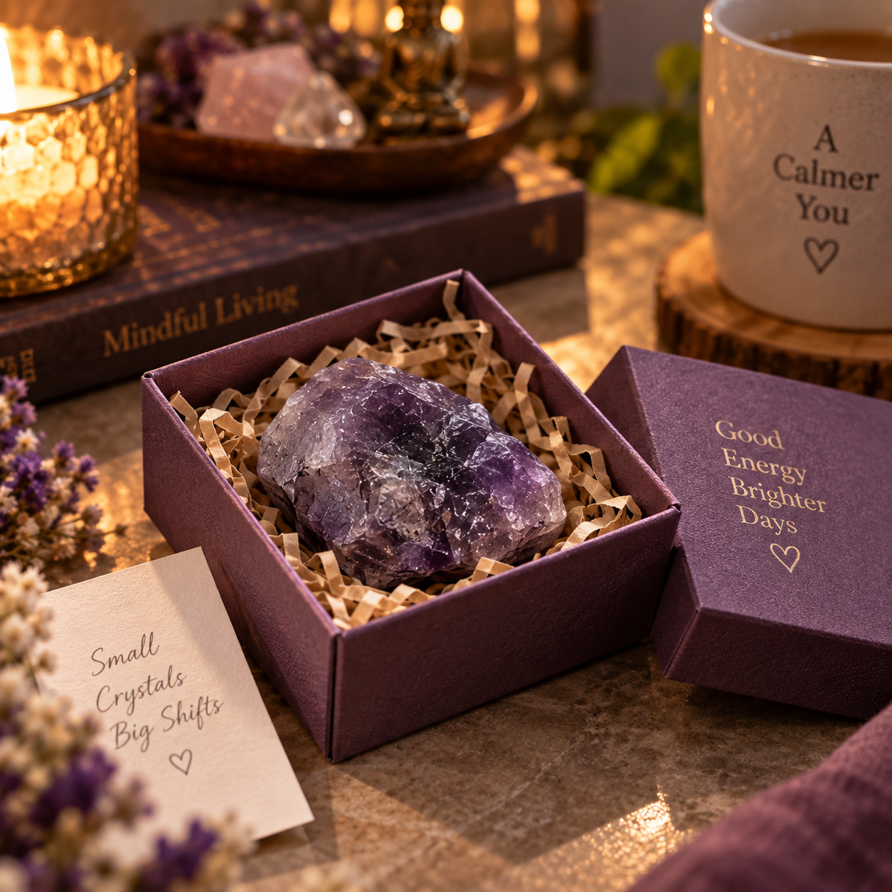 Amethyst Rough Stone – Peace & Intuition