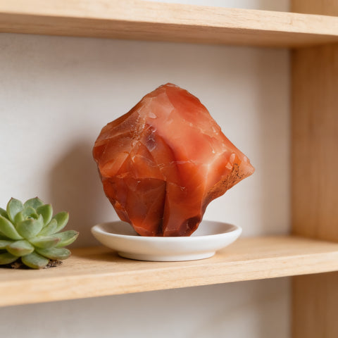 Carnelian Rough Stone - For Motivation & Confidence
