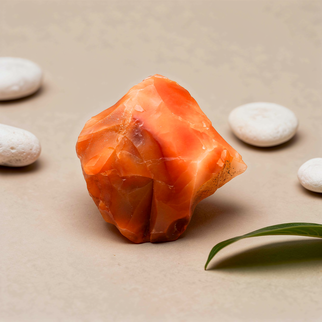 Carnelian Rough Stone - For Motivation & Confidence