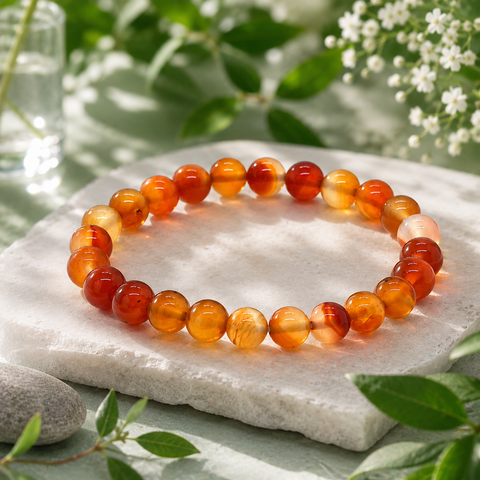 Carnelian Bracelet - Motivation & Creativity