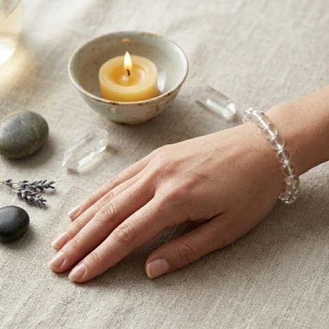 Master Healer Bracelet - Clear Quartz