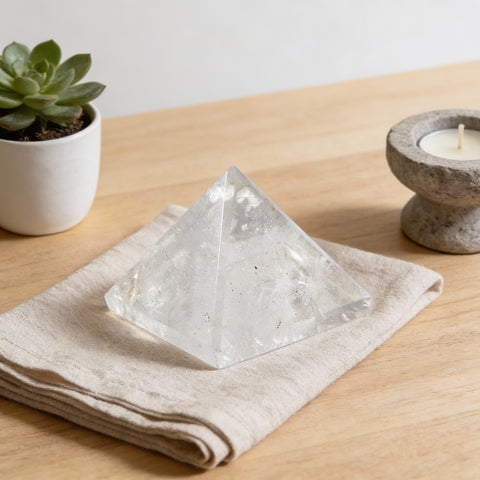 Crystal Pyramid for Meditation (Multi-purpose)