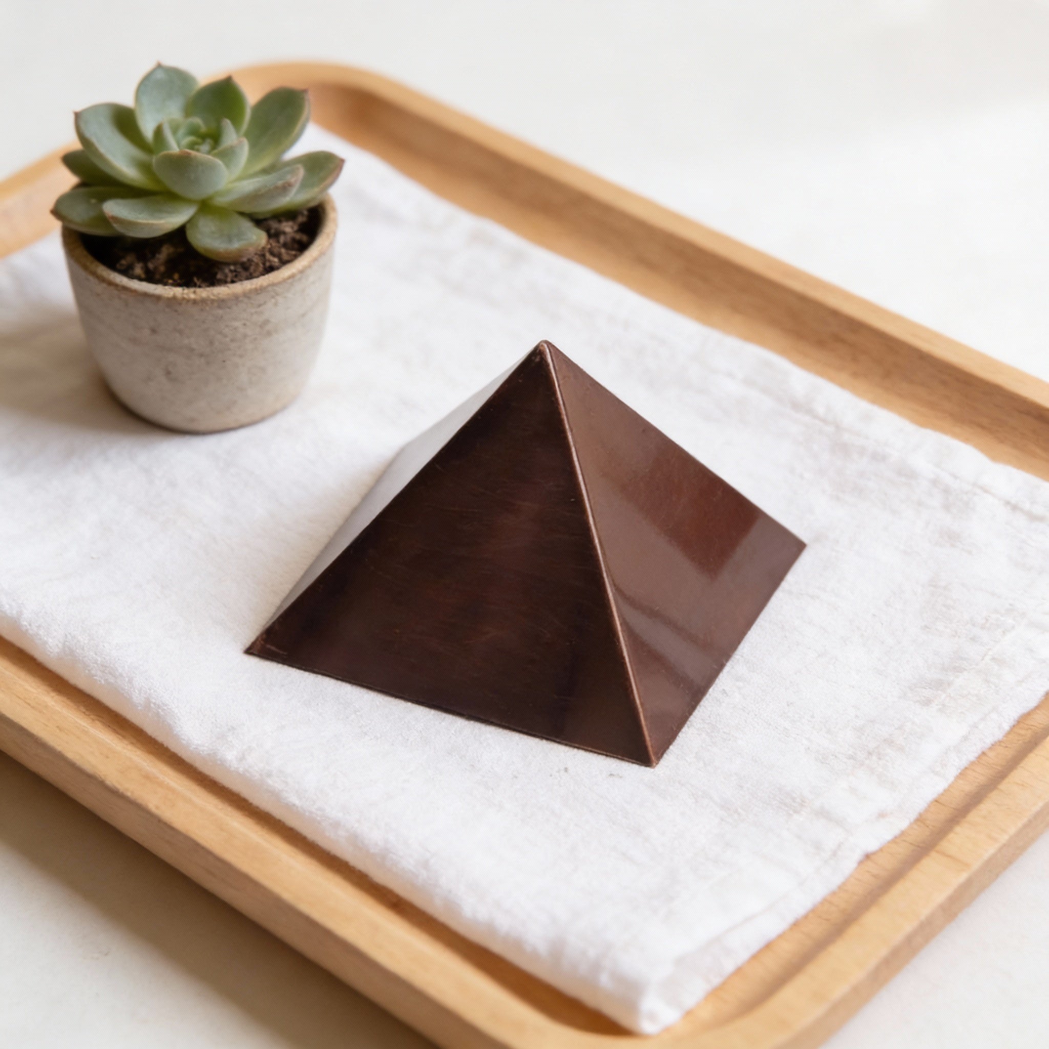 Copper Pyramid for Energy Amplification