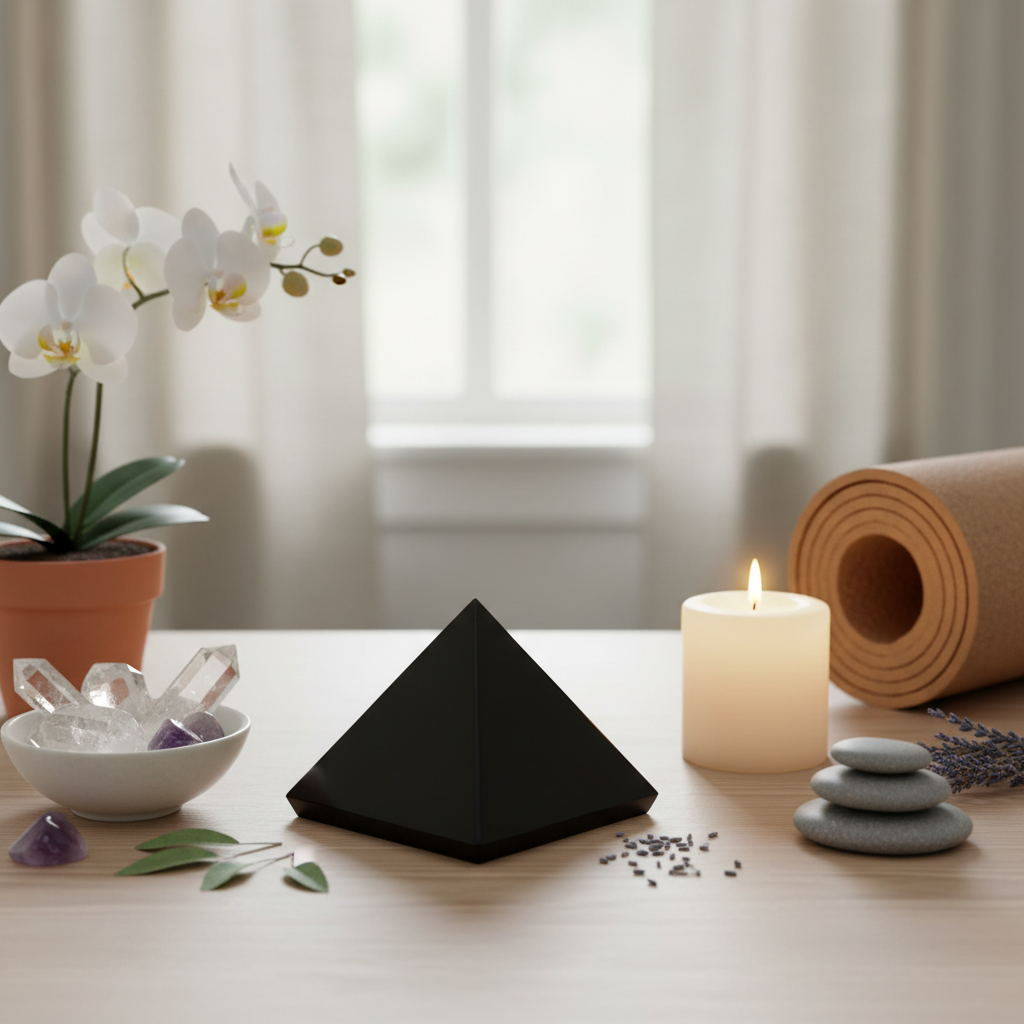 Crystal Pyramid for Protection