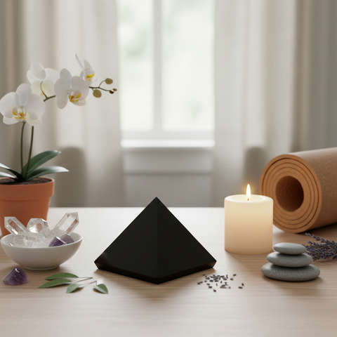 Crystal Pyramid for Protection