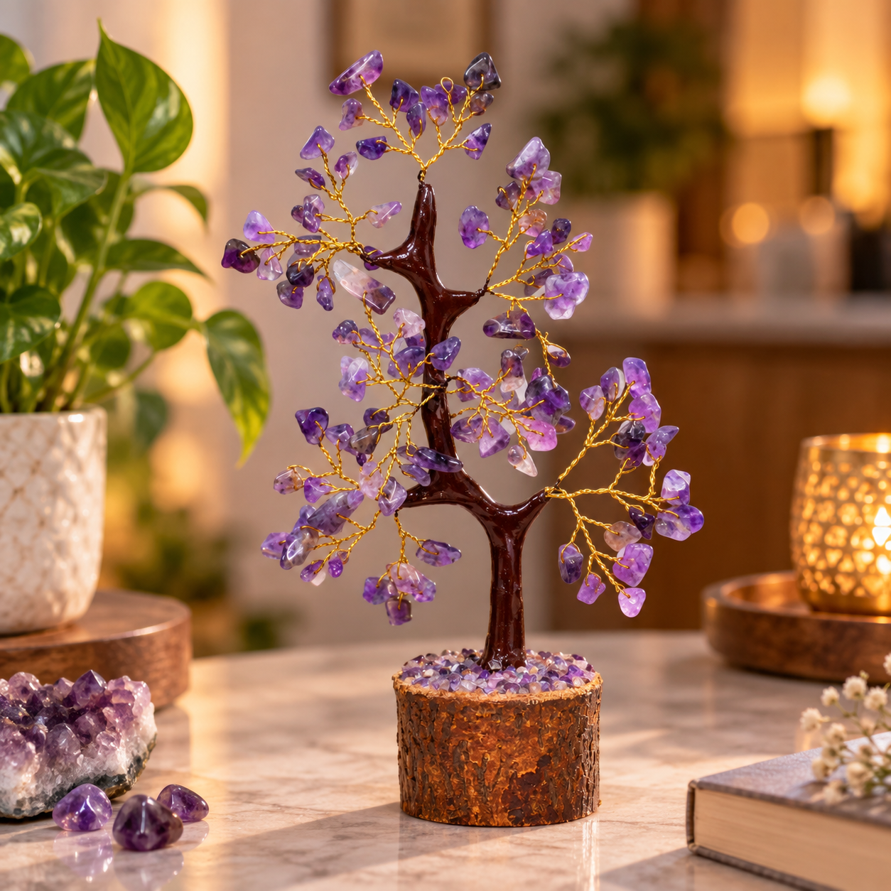 Amethyst Crystal Tree – Intuition & Spiritual Growth
