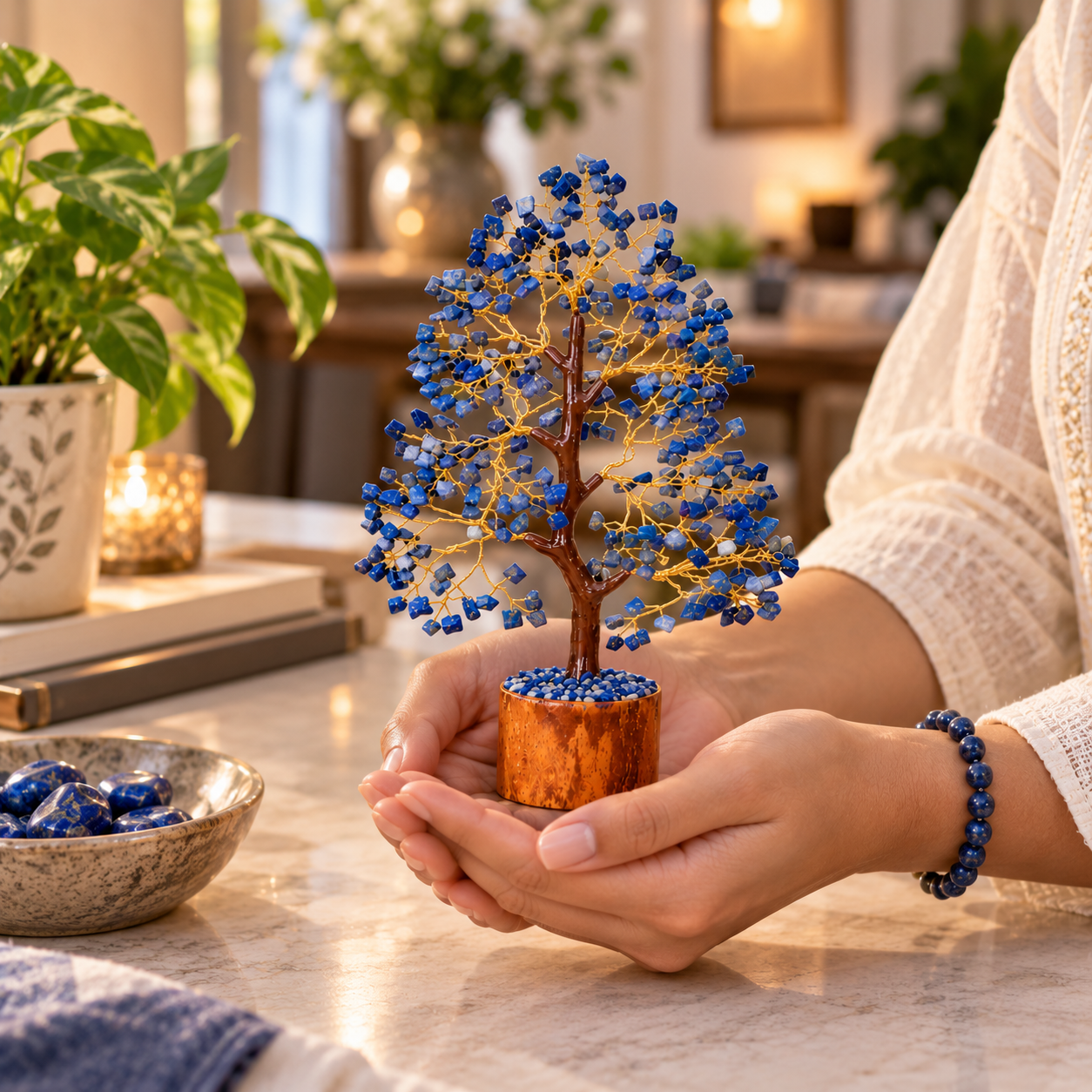 Lapis Lazuli Crystal Tree – Wisdom & Clarity
