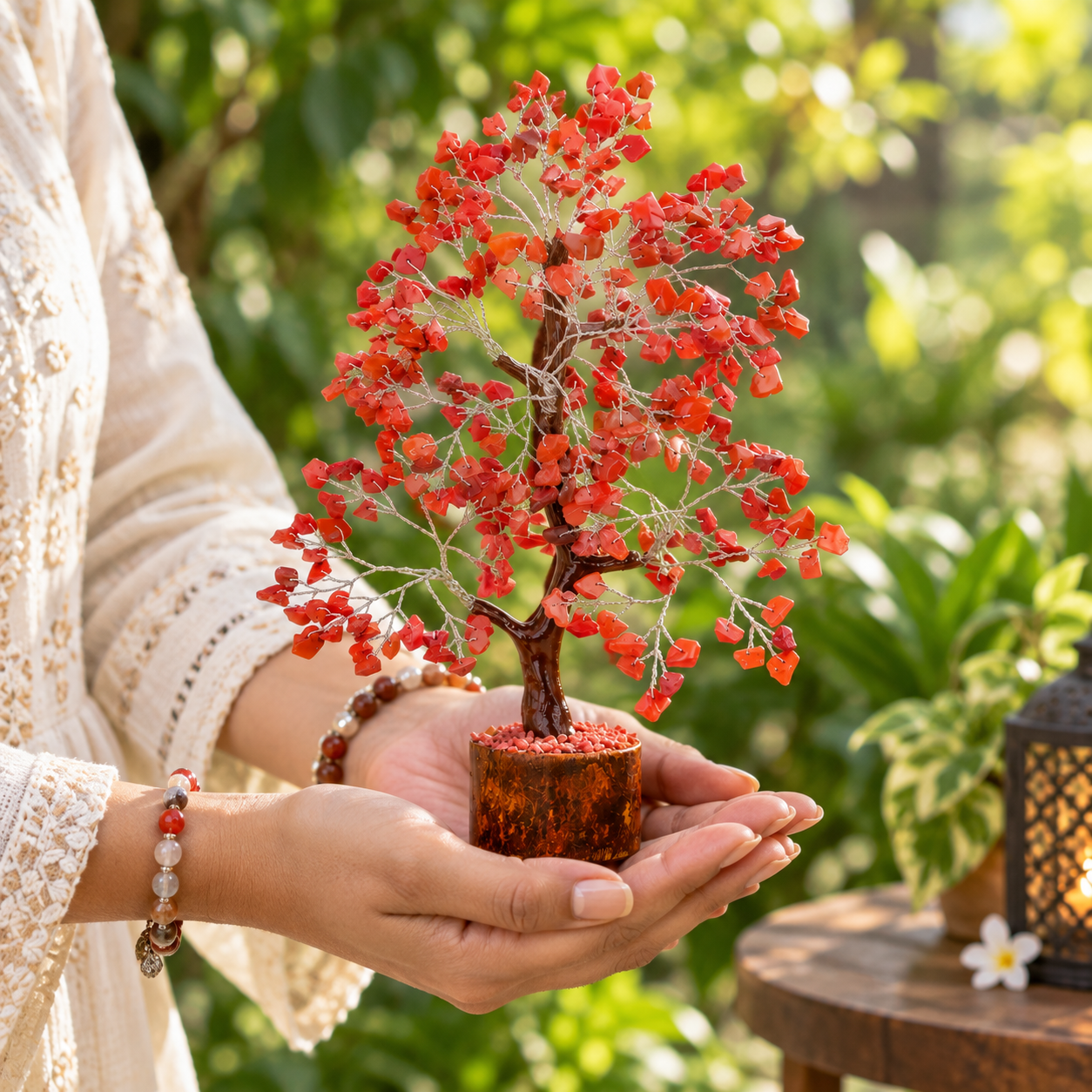 Red Jasper Crystal Tree – Strength & Empowerment