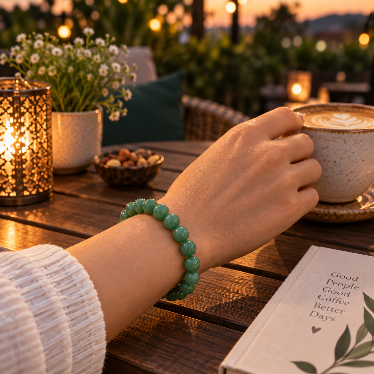 Green Aventurine Bracelet – Luck & Opportunity