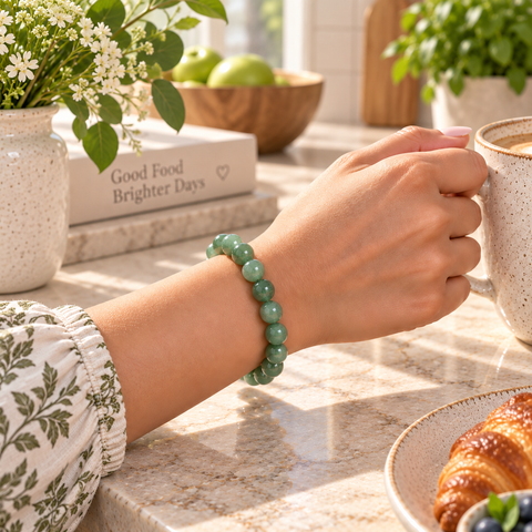Green Aventurine Bracelet – Luck & Opportunity