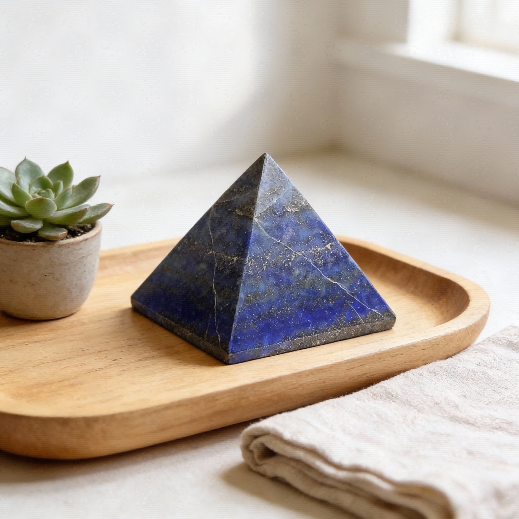 Crystal Pyramid for Vehicle Protection & Safe Travel