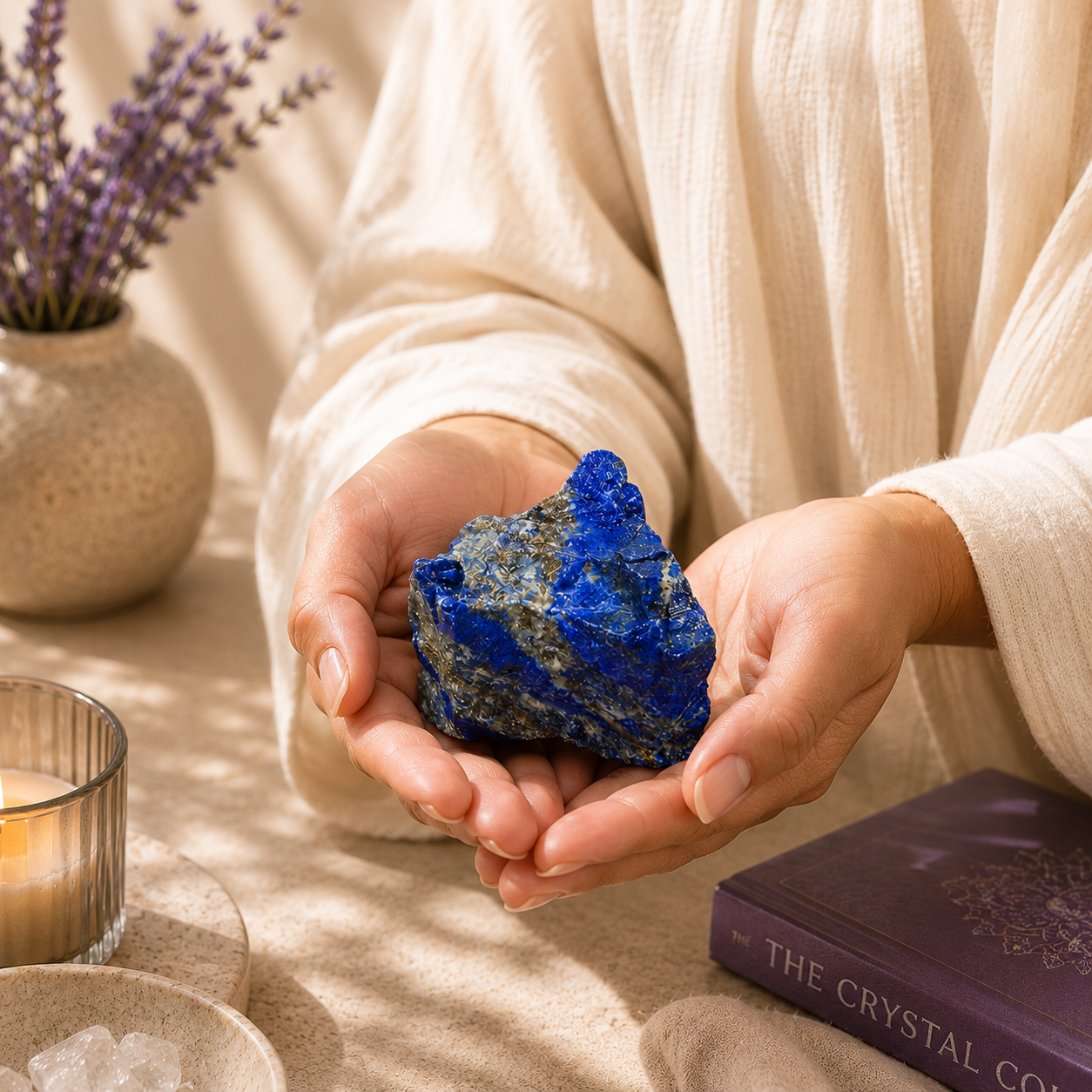 Lapis Lazuli Rough Stone – Wisdom & Expression
