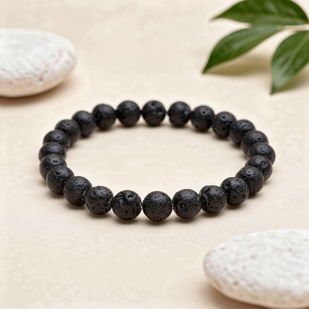Cleansing & Transformation Bracelet - Lava Stone