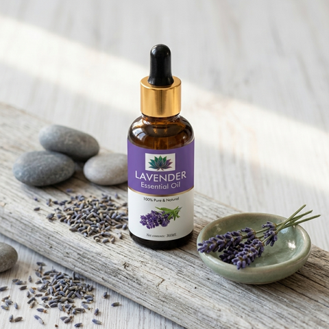 Essential Oil for Relaxation & Stress Relief - Lavender