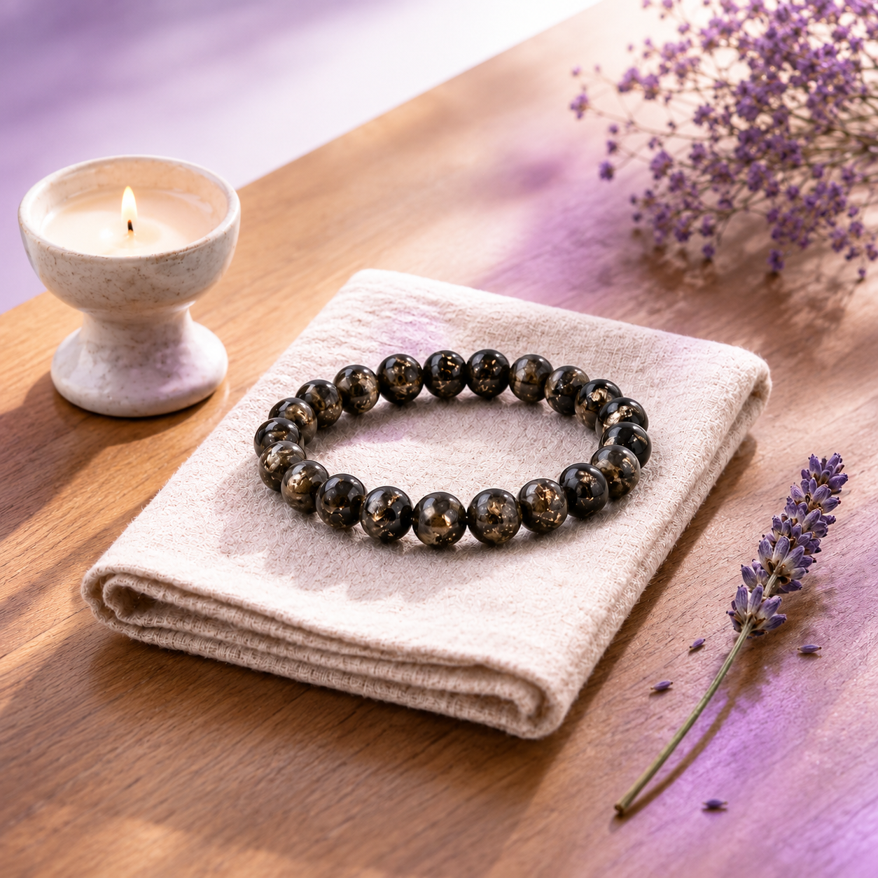 Money & Abundance Bracelet - Pyrite