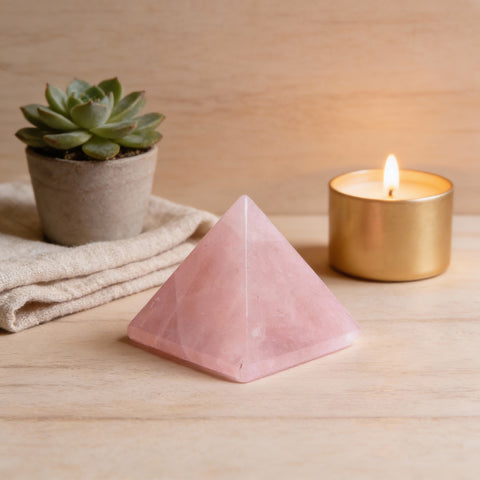 Crystal Pyramid for Love and Emotional Healing