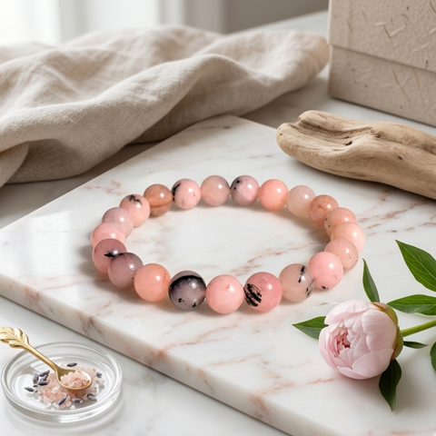 Self-love Bracelet - Pink Opal