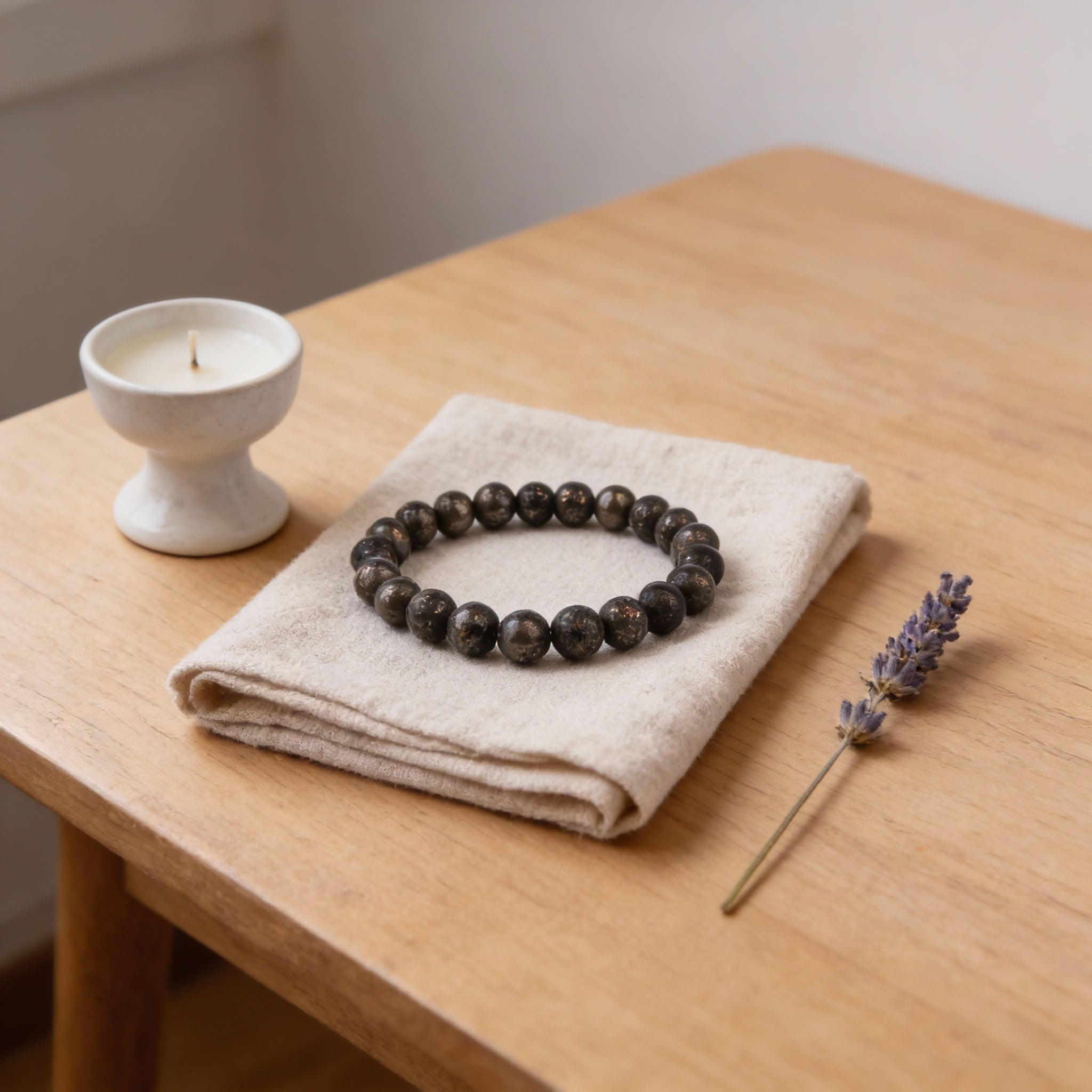 Money & Abundance Bracelet - Pyrite