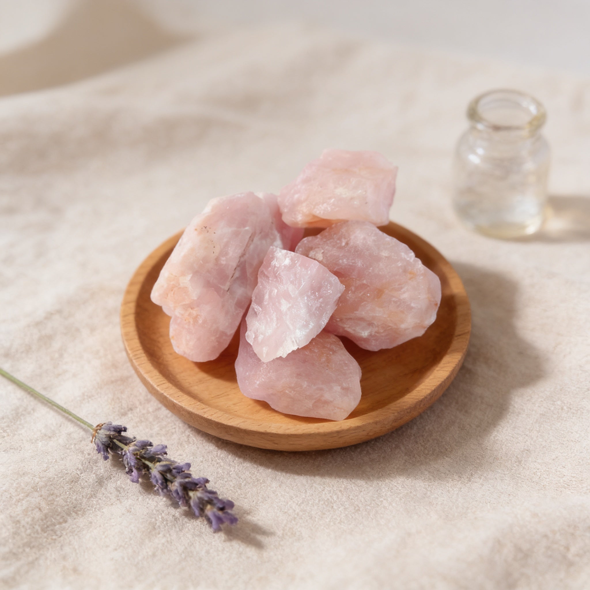 Rose Quartz Rough Stone