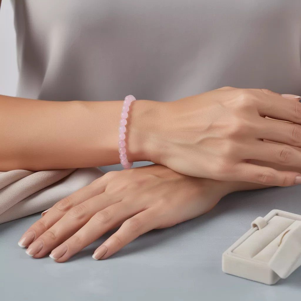 Love & Compassion Bracelet - Rose Quartz