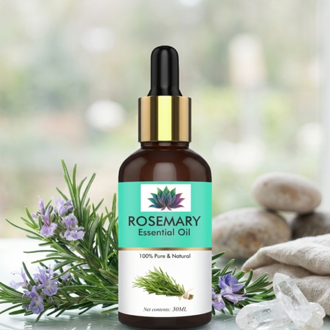Essential Oil for Focus & Concentration - Rosemary