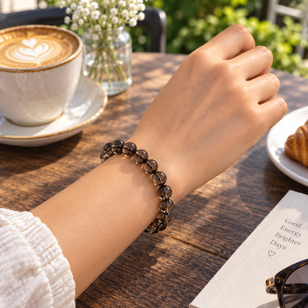 Smoky Quartz Bracelet - Grounding & Protection