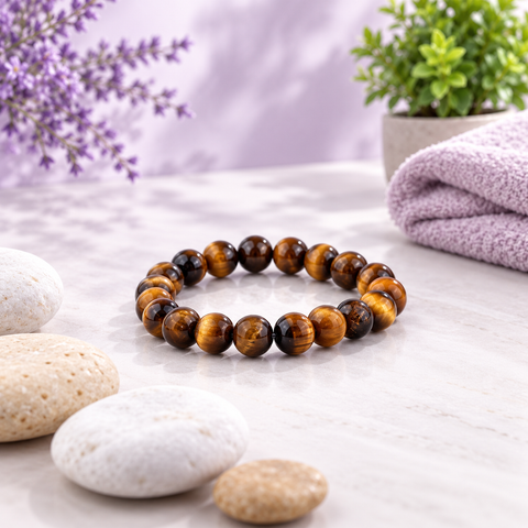Strength & Power Bracelet - Tiger Eye
