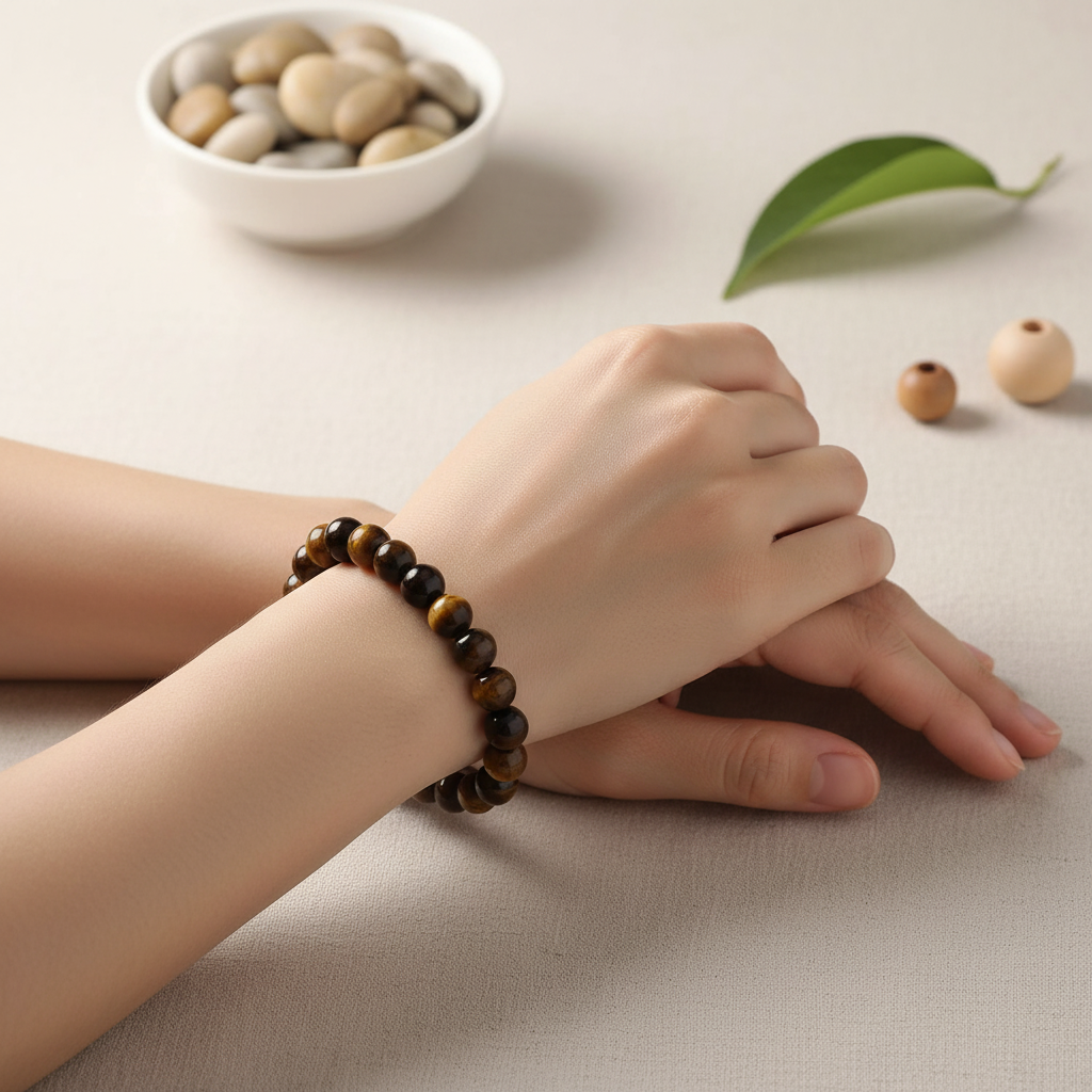 Strength & Power Bracelet - Tiger Eye