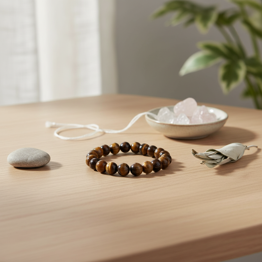 Strength & Power Bracelet - Tiger Eye