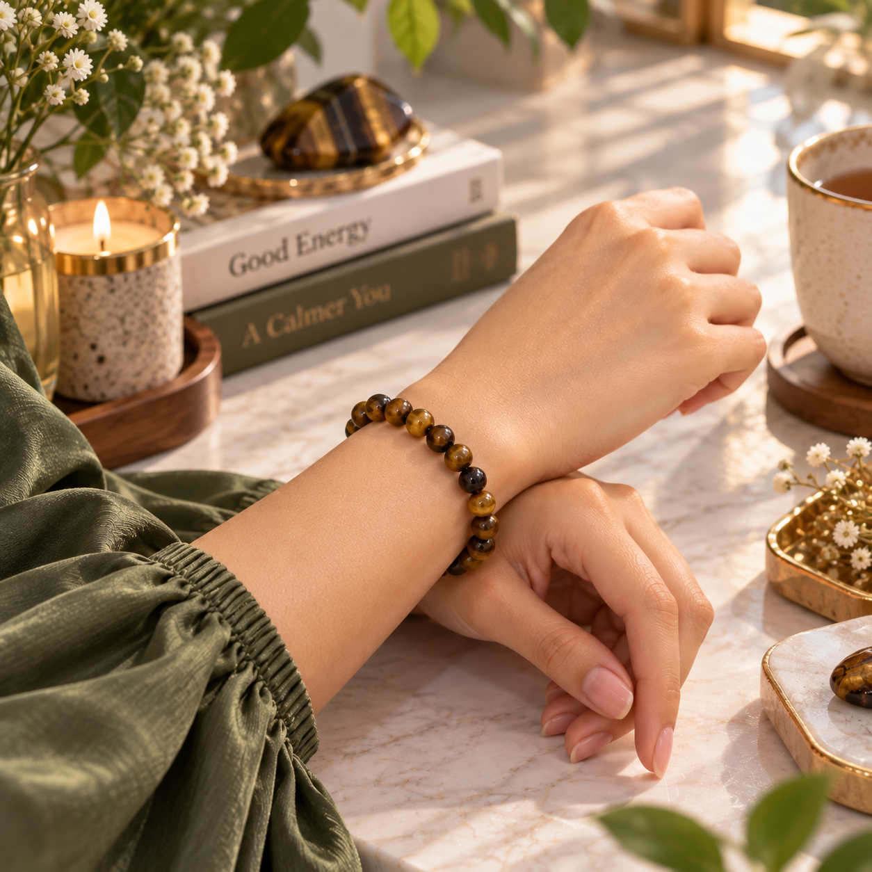 Tiger Eye Bracelet – Courage & Focus